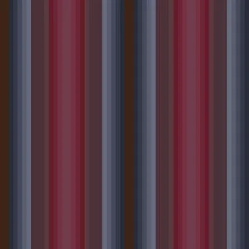 Vertical Brown Striped seamless pattern design Stock Illustration