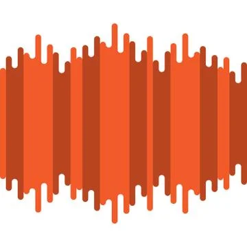 Vertical brush wallpaper Stock Illustration