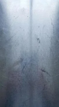 Vertical brushed metal texture with light reflection and subtle scratches o.. Stock Illustration
