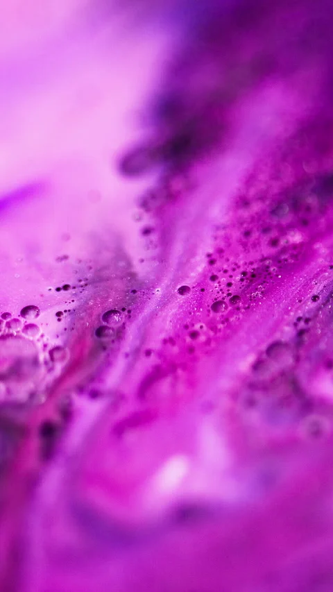 Vertical bubble fluid mix glitter ink wave pink Stock-Footage 313479879