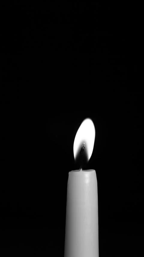 Vertical candle dark background Stock Footage 269907614