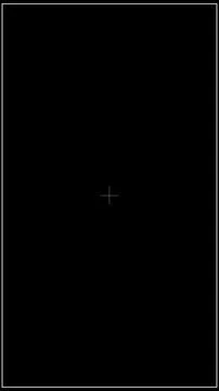 Vertical Center Cross Composition Overlay with Border Transparent Framing G.. Illustrazione stock