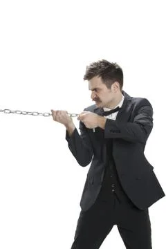 Vertical chain puller Stock Photos