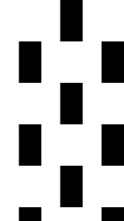 Vertical Checkerboard Transition Sharp 7x Reverse Luma Matte Stockbeeldmateriaal 339135565