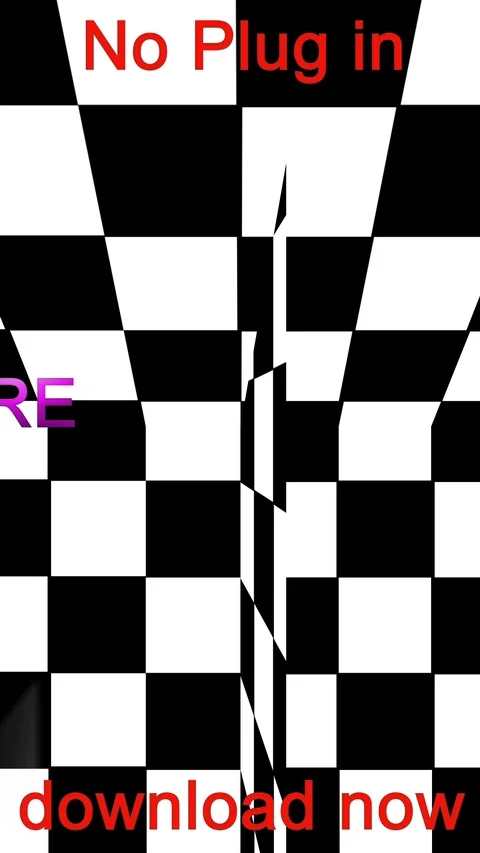 Vertical Chessboard for mobile, tablets and cell phones. Stock After Effects