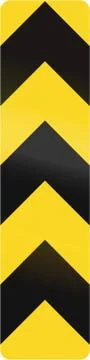 Vertical Chevron Sign In Canada Stock Illustration