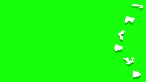 Vertical christmas decorations Stock Footage 260102097