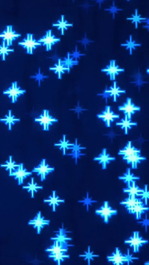 Vertical Christmas Lights Background with Festive Holiday Shapes Stock Footage 293089940