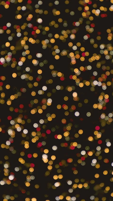 Vertical Christmas tree lights background Stock Footage 293795893