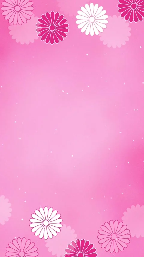 Vertical Chrysanthemum Gradient Background With Falling Confetti 스톡 동영상 335668366