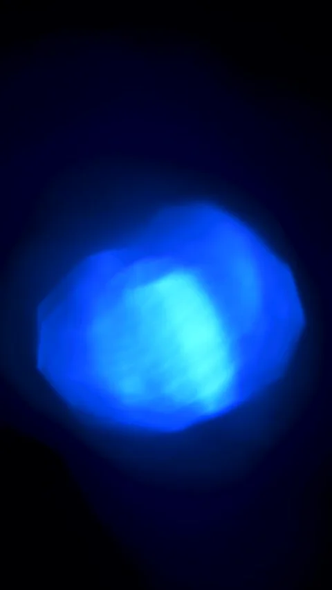 Vertical Cinematic Blue Light Leak Abstract Background Stock Footage 325454089