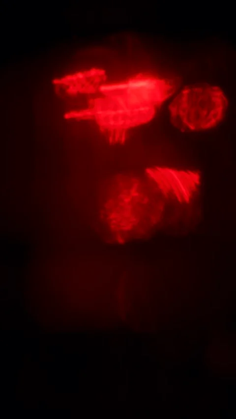 Vertical Cinematic Flashing Red Light Leak Background Stock Footage 325454219