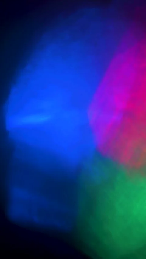 Vertical Cinematic Multicolor Light Leaks Abstract Background Stock Footage 325454067