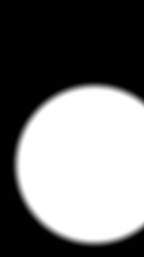 Vertical Circle Transition Sharp Offset Luma Matte 2 Stockbeeldmateriaal 339135567