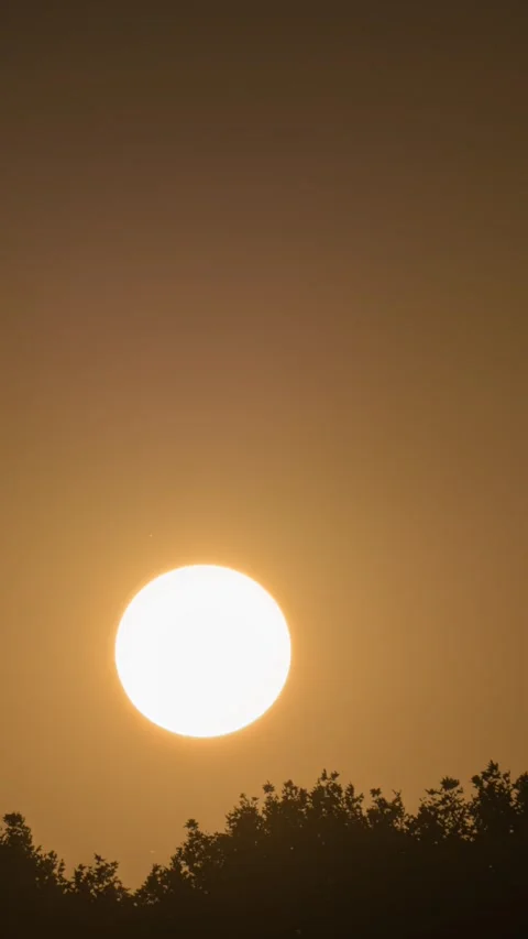 Vertical City Skyscraper Sunset Glow Urban Skyline Motion Timelapse Stock Footage 327674561