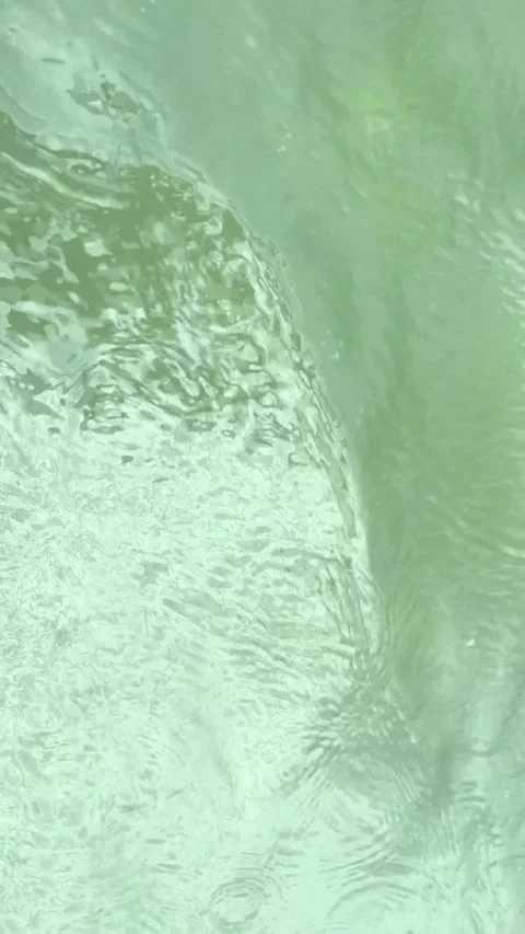 Vertical Clear Turquoise Ocean Water Видео 340340878