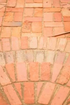 Vertical closeup of a stone wall Stock Photos