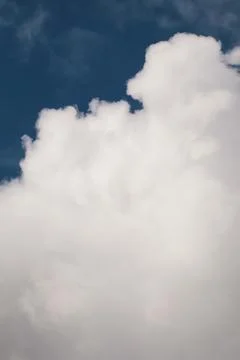 Vertical Cloud Scape  Cloud from Tropical Sky. Foto stock