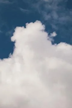 Vertical Cloud Scape  Cloud from Tropical Sky. Foto stock