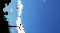 Vertical clouds time lapse - 1 - telephone pole HD 동영상