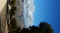 Vertical clouds time lapse - 2 - snow mountains HD Footage