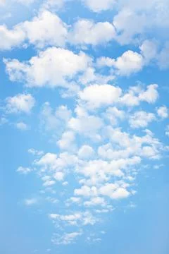 Vertical Cloudscape Stock Photos