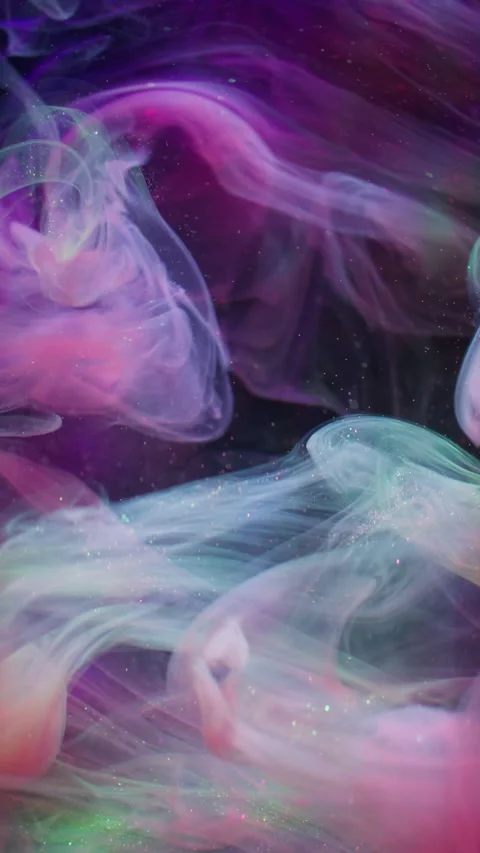 Vertical color fog explosion wave neon paint haze Stock Footage 321719628