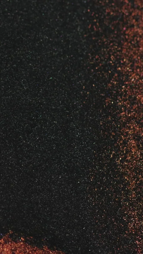 Vertical Color grain texture glitter dust brown black frame Stock Footage 278954565