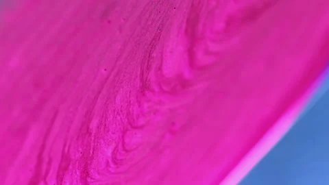 Vertical color ink background pink fluid flow abstract Stock Footage 266737547