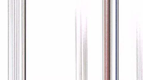 Vertical color lines on white Stock Footage 10734849