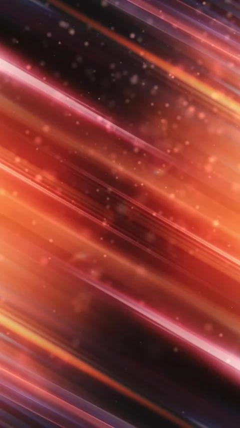 Vertical Colorful Laser Lines with Particles 4K Loop Stock Footage 268508308