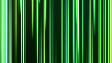 Vertical Colorful Light Beams and Streaks Seamless Motion Loop Green Video stock 73271925