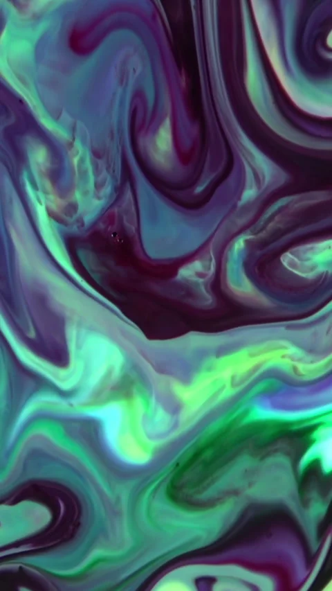 Vertical Colorful pattern of Creative Ink Painting Background 2 Video stock 306281087