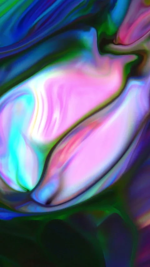Vertical Colorful pattern of Creative Ink Painting Background 15 Stock Footage 306283342