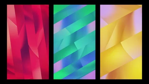 Vertical Colorful Stripe Background Stock After Effects