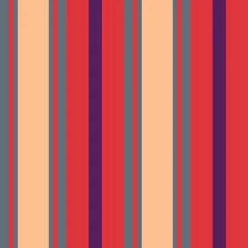 Vertical Colourful Striped seamless pattern design Stockillustratie