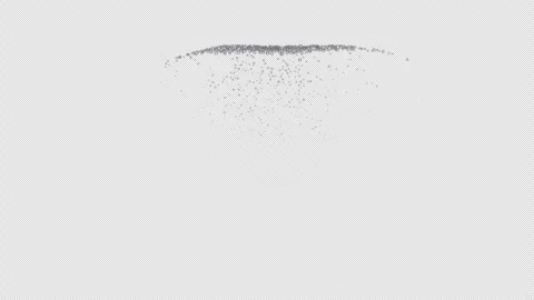 Vertical Column of Rising Soda Bubbles with alpha channel Stock Footage 341892825