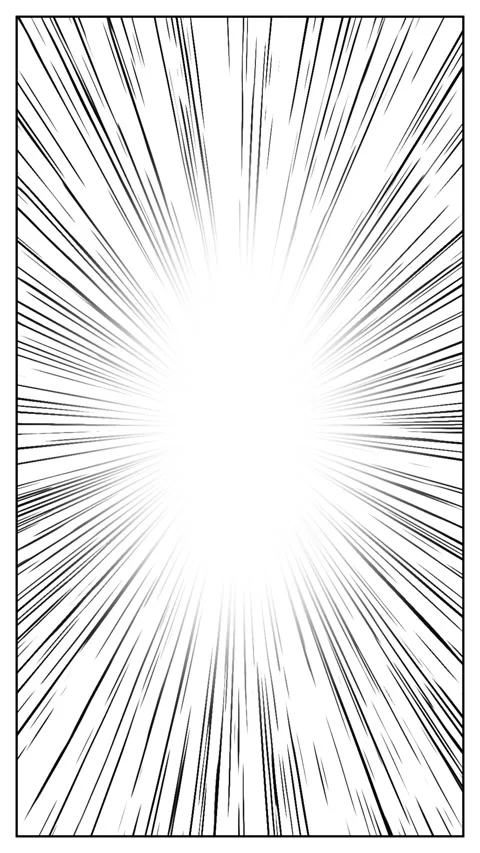 Vertical comic panel with looping speed lines seamless loop Video stock 332464490