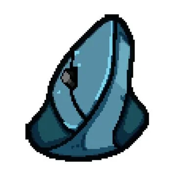 Vertical computer mouse promoting ergonomic hand comfort Stock Illustration