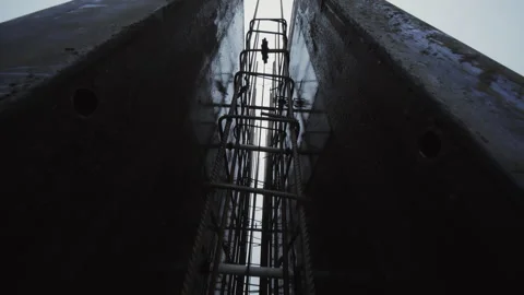 Vertical Concrete Formwork With Reinforcement Inside Stock Footage 327871141