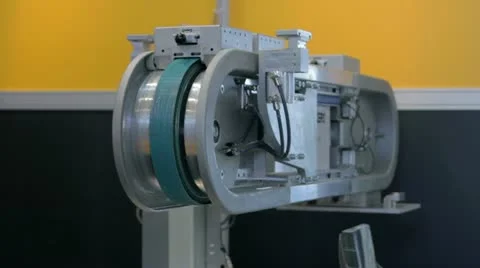 Vertical conveyer Stock Footage 12181158