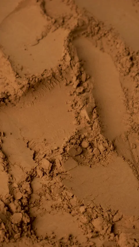 Vertical cooking background of natural cocoa powder. Stock Footage 335226908