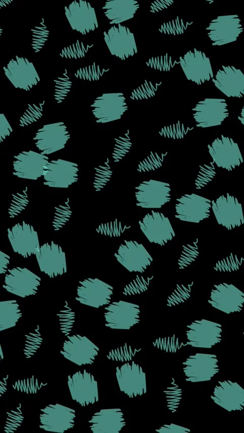 Vertical Cool cartoon doodle pattern with fun mini Stock Footage 320991112