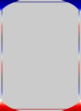 Vertical Cool Gradient Frame White Background Illustrazione stock