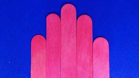 Vertical Creativity: Stacking Ideas with Color Stock Photos