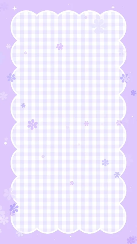 Vertical cute checkered background with floating flowers seamless loop Stock Footage 332465127