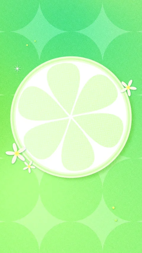 Vertical Cute Textured Lime Frame Loop with Green Gradient Video stock 334765513
