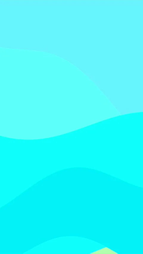 Vertical Cyan Blue Abstract Background Animation with Flowing Layers and Smooth Stock Footage 346777033