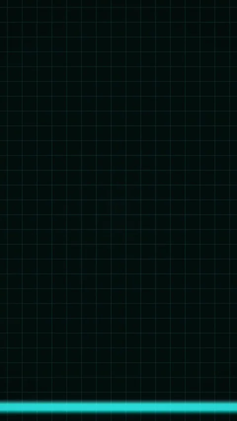 Vertical Cyan HUD Grid Scan Futuristic Interface Loop 3 Видео 339135209