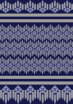 Vertical dark blue patterned background for wallpapers Stock Illustration